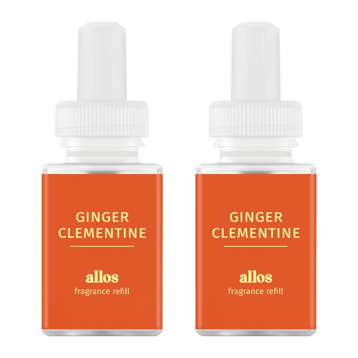 Pura Allos Ginger Clementine fragrance refill vial with energy scent