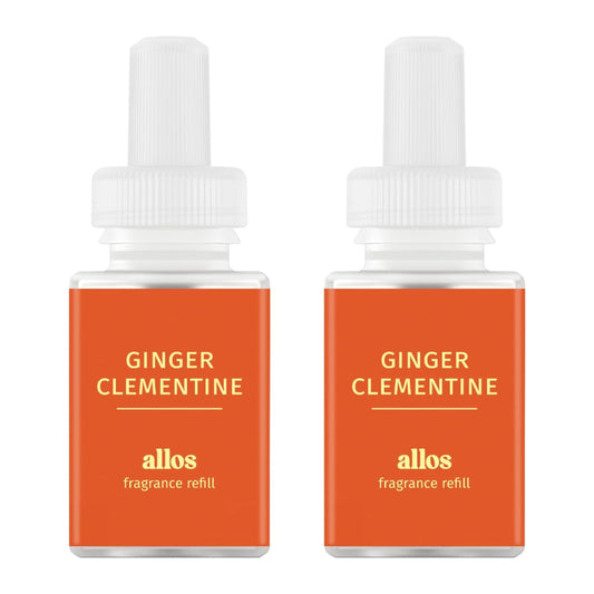 Pura Allos Ginger Clementine fragrance refill vial with energy scent