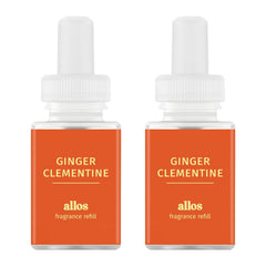 Pura Allos Ginger Clementine fragrance refill vial with energy scent