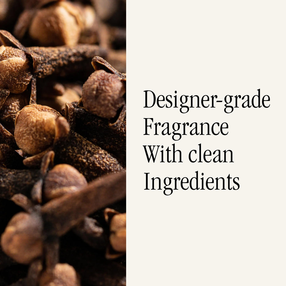 Notes card showing pumpkin, vanilla and maple aromas