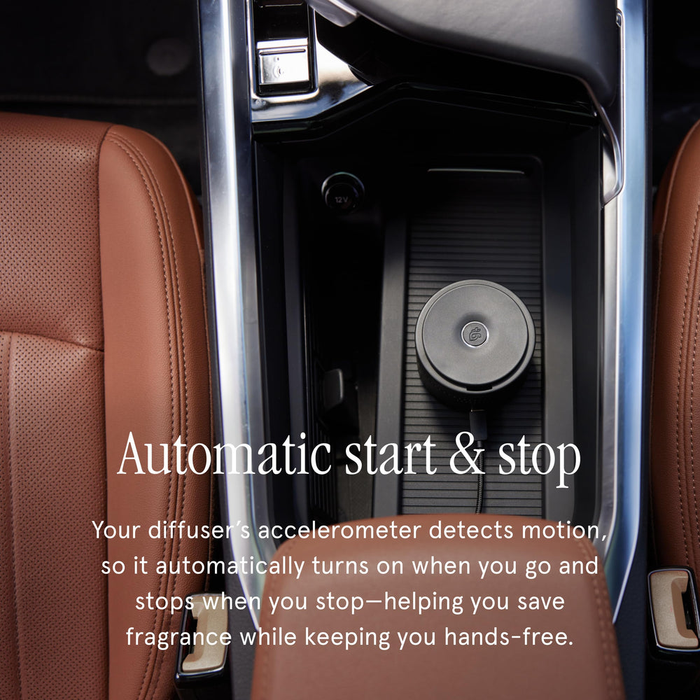 Car fragrance refill designed to last up to 30 days