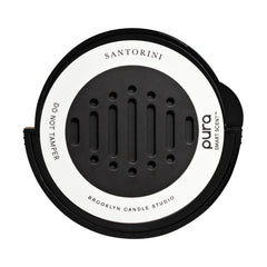 Front view of Pura Car Diffuser Santorini refill