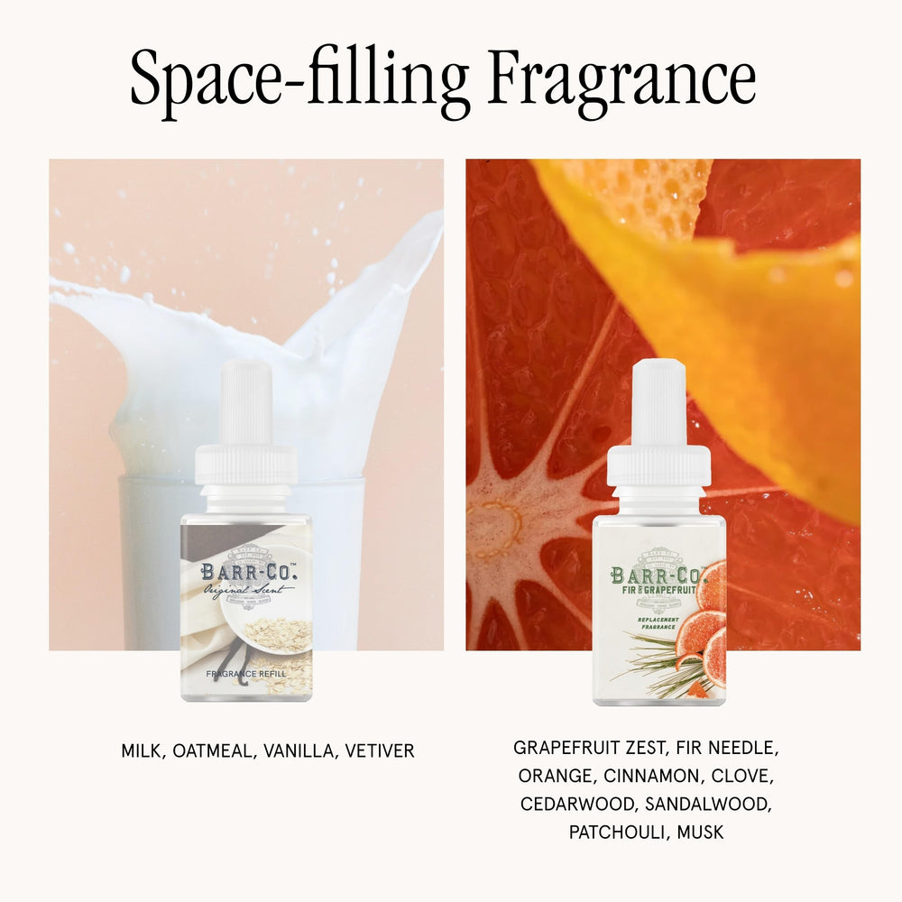 Fir and Grapefruit scent refill bottle