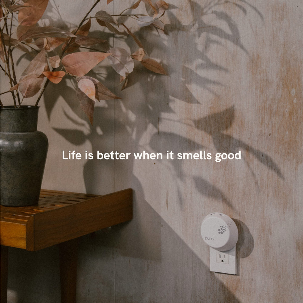 Home or office space with Pura diffuser aroma
