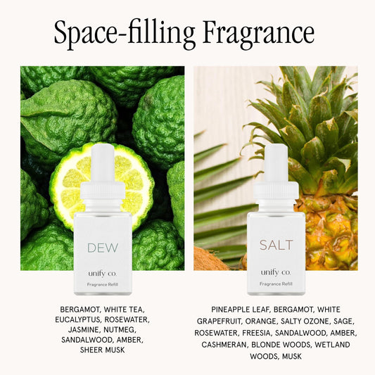 Pura 4 smart fragrance diffuser on a desk
