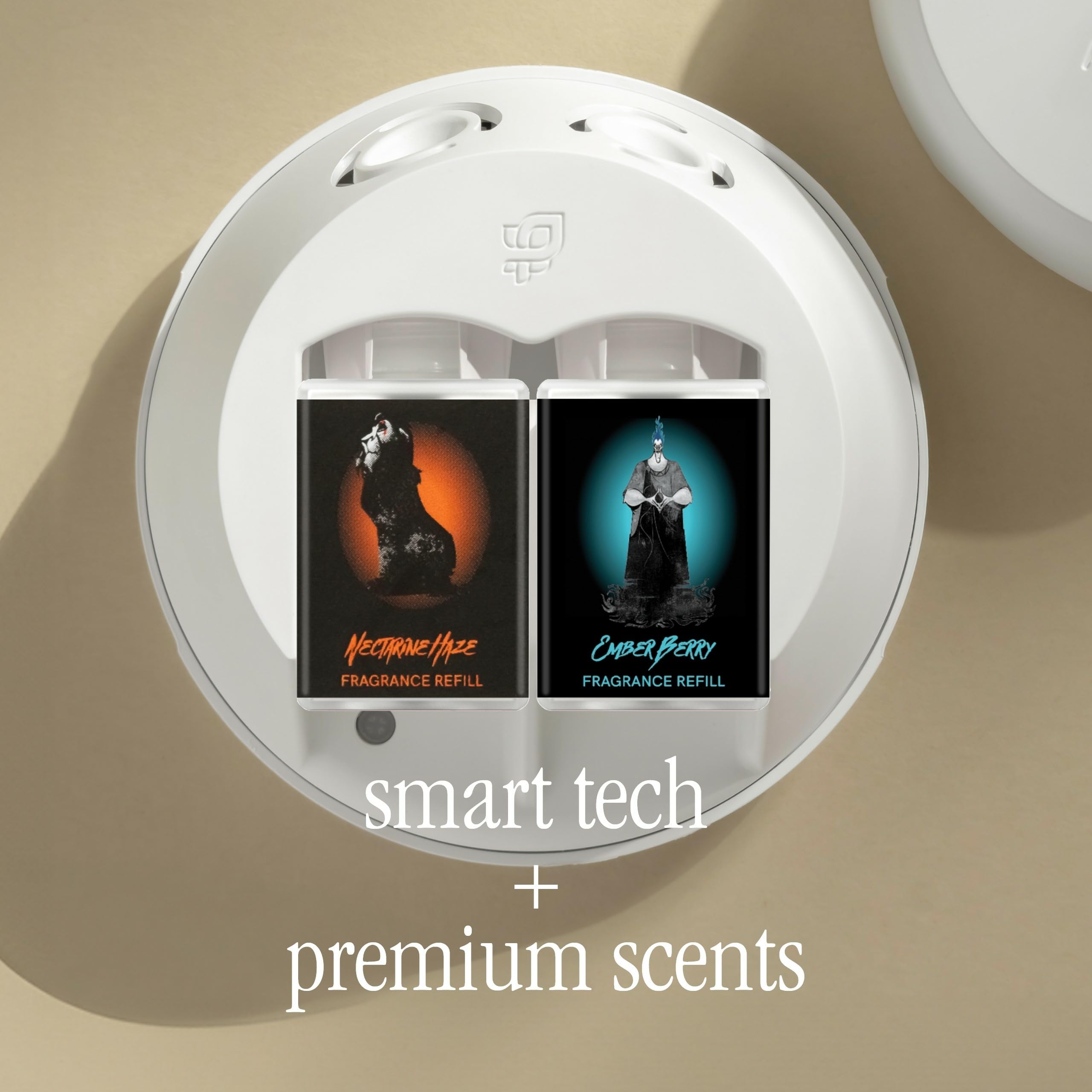 Pura 4 starter set image featuring Hades, Maleficent, and Scar fragrances