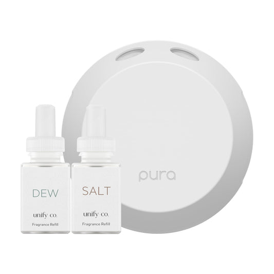 Pura 4 starter set in square box packaging