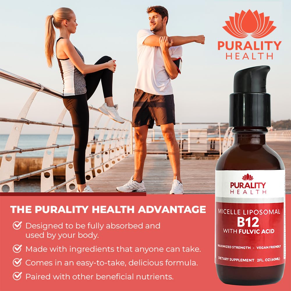 Fulvic acid bioavailability illustration for B12 product