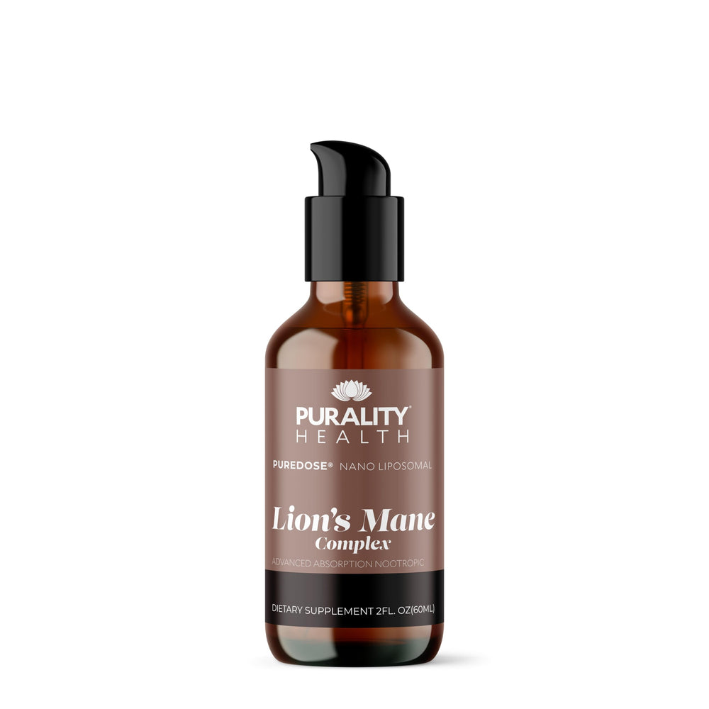 PURALITY HEALTH Lion's Mane Complex bottle packaging