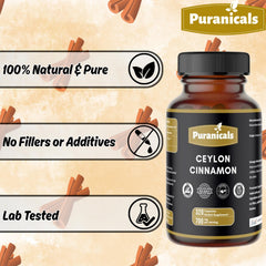 Illustration of health benefits of Ceylon Cinnamon