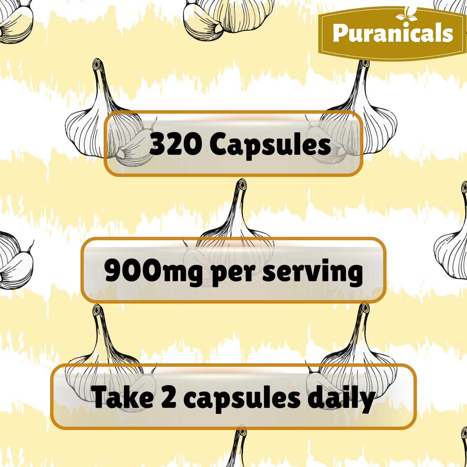 100% pure garlic bulb powder ingredient