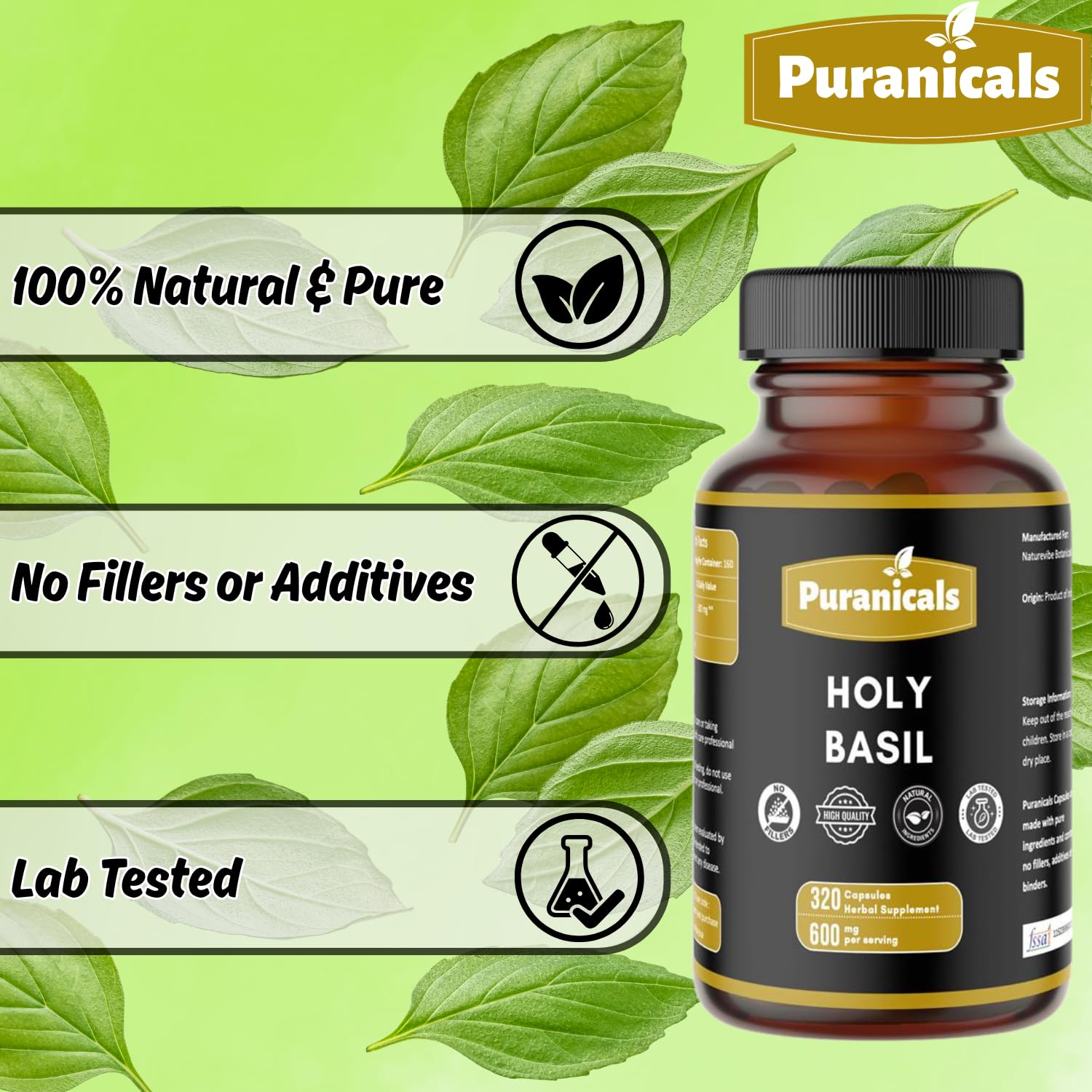 Herbal health benefits of Holy Basil