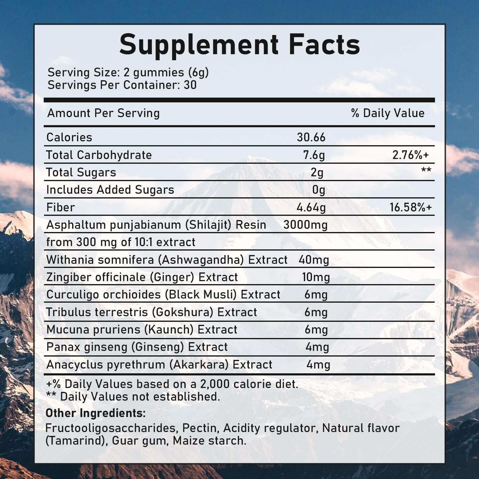 Shilajit Gummies with Ashwagandha