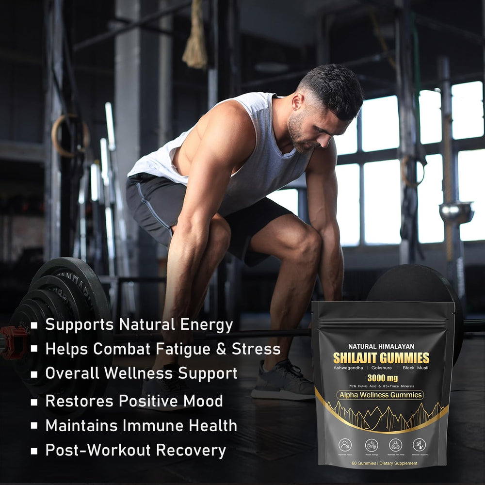 Gokshura and Black Musli in Shilajit Gummies