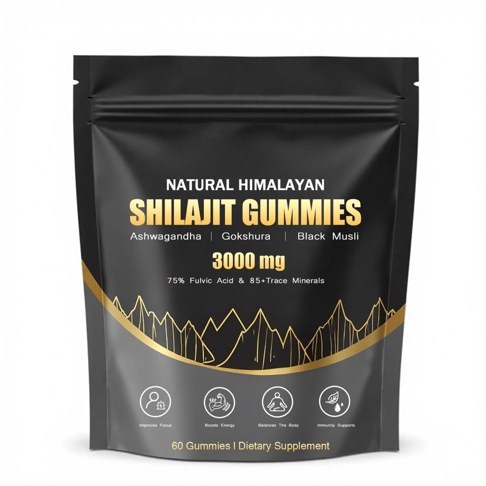 Himalayan-origin Puranutra Shilajit Gummies