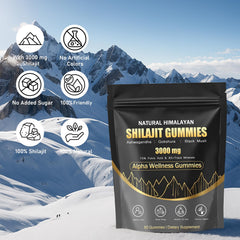 85+ trace minerals in natural Shilajit Gummies