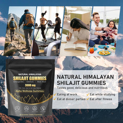 60 gummies per pack of Puranutra Shilajit Gummies