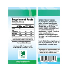 Purathick single-serve packets for thickening