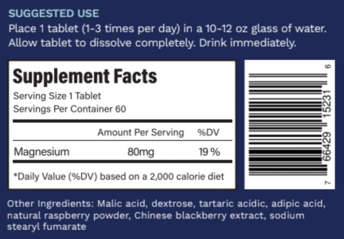 Purative H2 Ultra+ Raspberry packaging and bottle