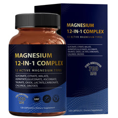 Puravita Magnesium Complex packaging with ingredients list