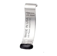 Pürscale resin measuring tool for Shilajit with clear quantity markers