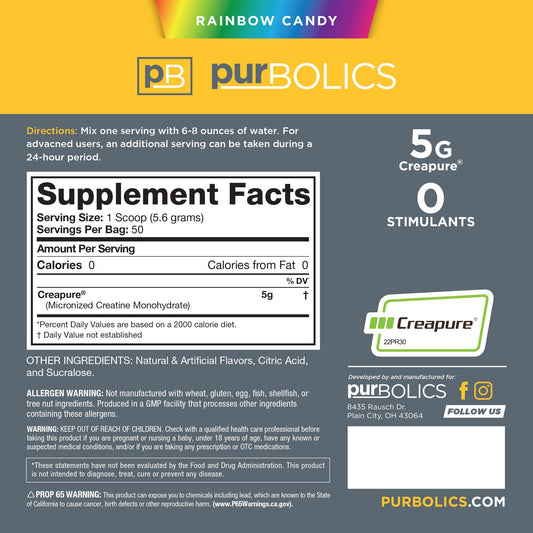 Micronized creatine powder close-up showing Creapure purity