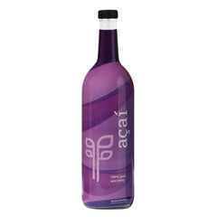 Pure 100% Acai Juice bottle on white background (750 ml)