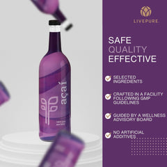 Nutritional emphasis highlighting antioxidants and omega fatty acids
