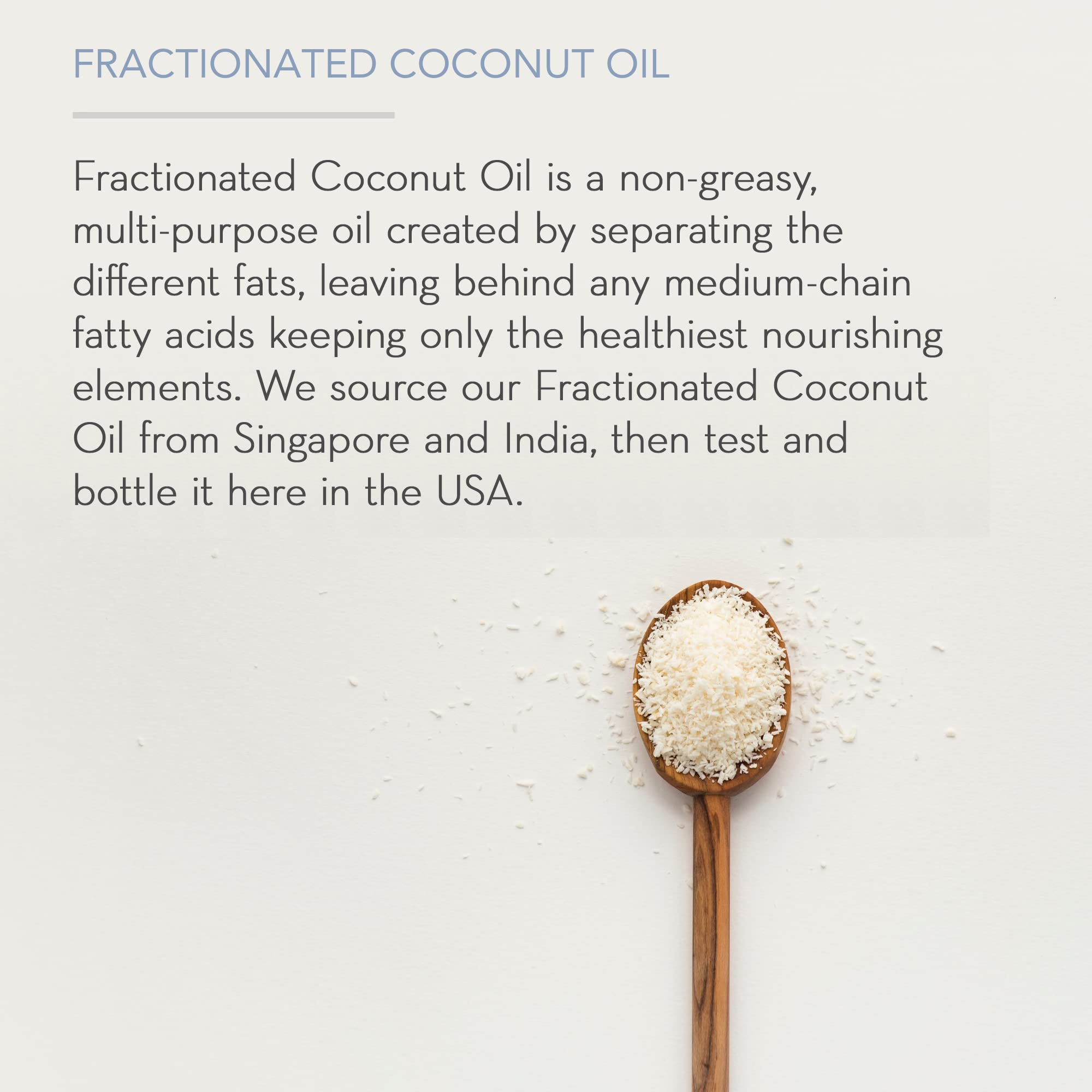 Pure Body Naturals coconut oil for nail care, smooth cuticles and hydration.