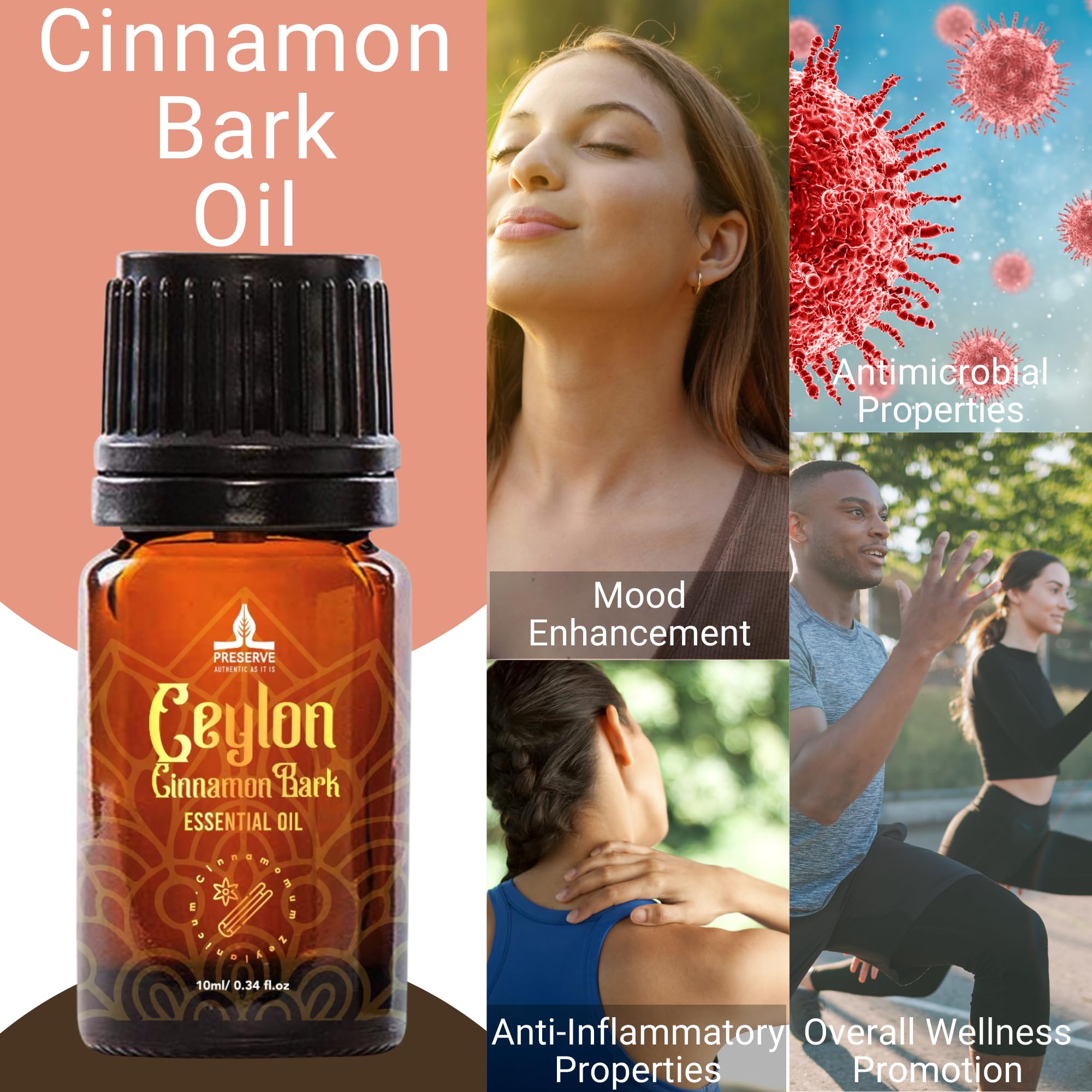Warm, spicy aroma of cinnamon bark essential oil
