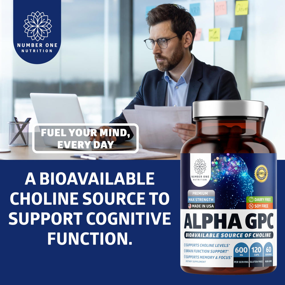 Pure choline power illustration