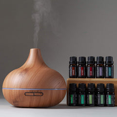 Pure Daily Care Essence Diffuser wood grain detail for stylish setup
