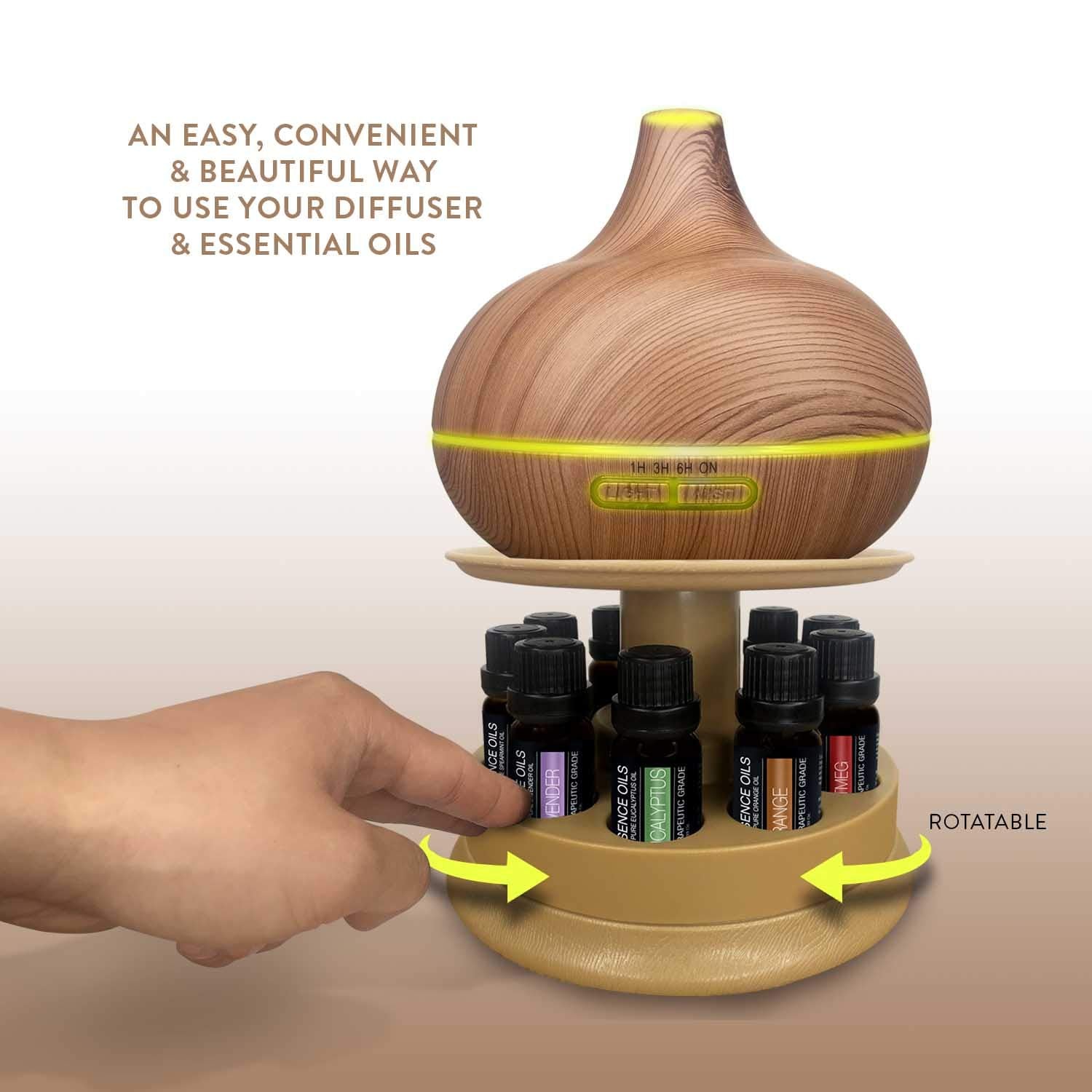 Pure Daily Care Eucalyptus essential oil bottle for refreshing atmosphere