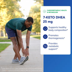 Supplement facts label for Pure Encapsulations 7-Keto DHEA 25 mg