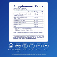Front view of Pure Encapsulations A.I. Enzymes bottle