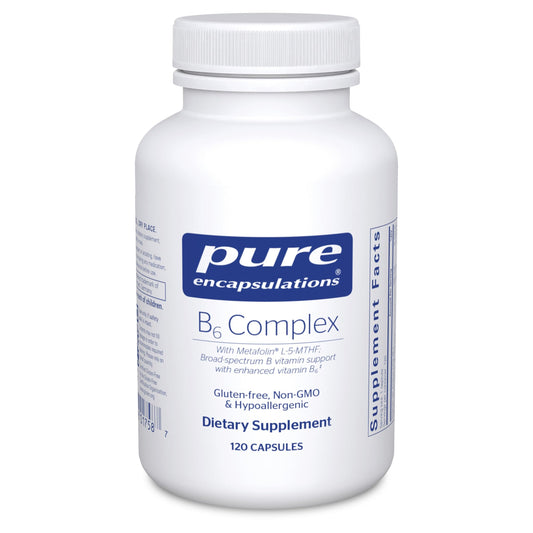 Pure Encapsulations B6 Complex bottle on white background