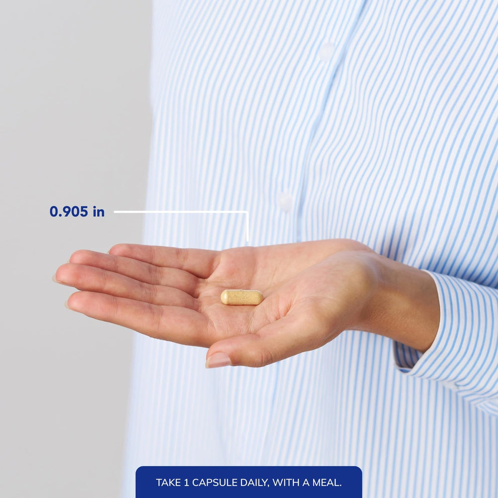 Pure Encapsulations B6 Complex serving size image indicating one capsule daily