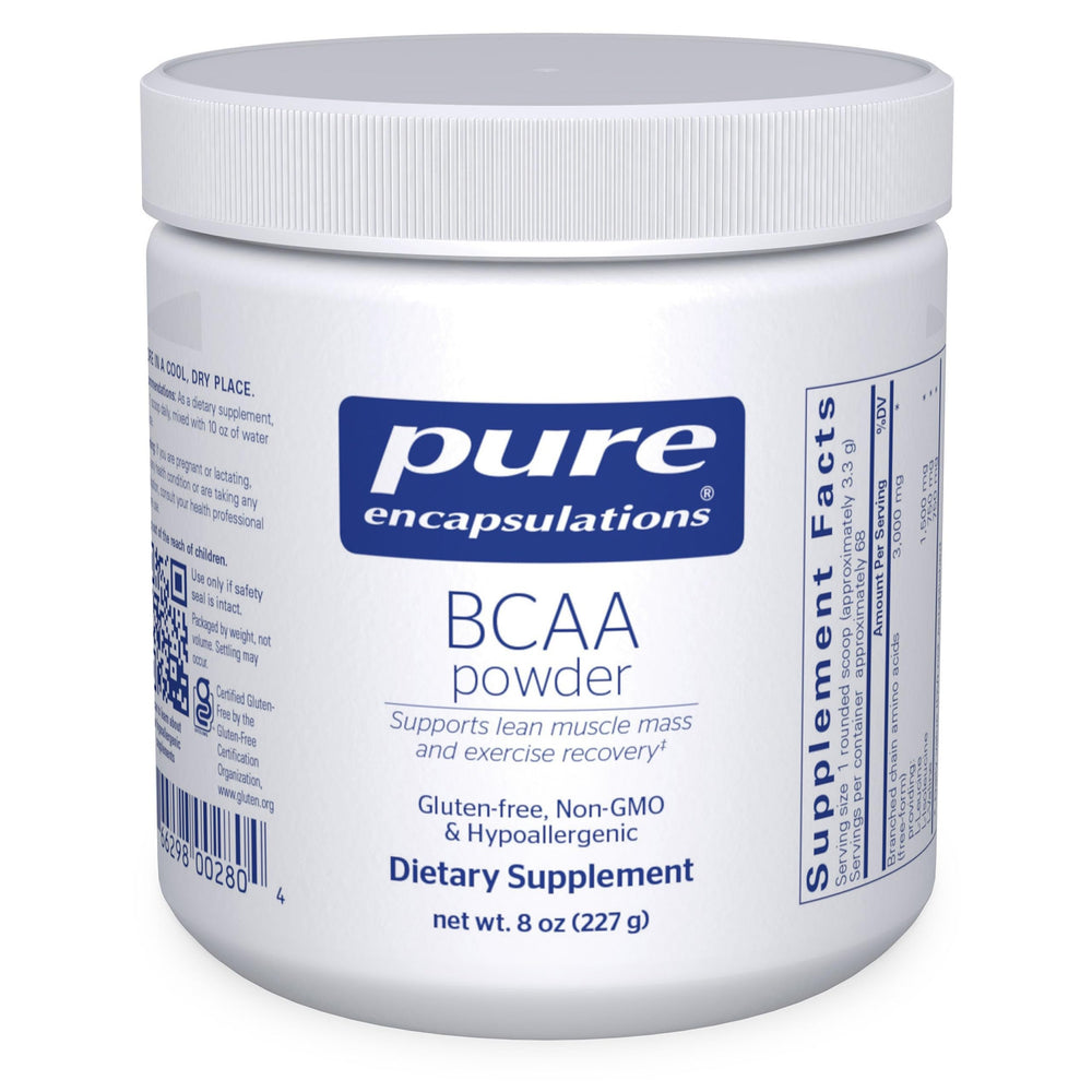 Pure Encapsulations BCAA Powder 8 oz bottle