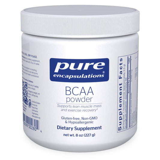 Pure Encapsulations BCAA Powder 8 oz bottle