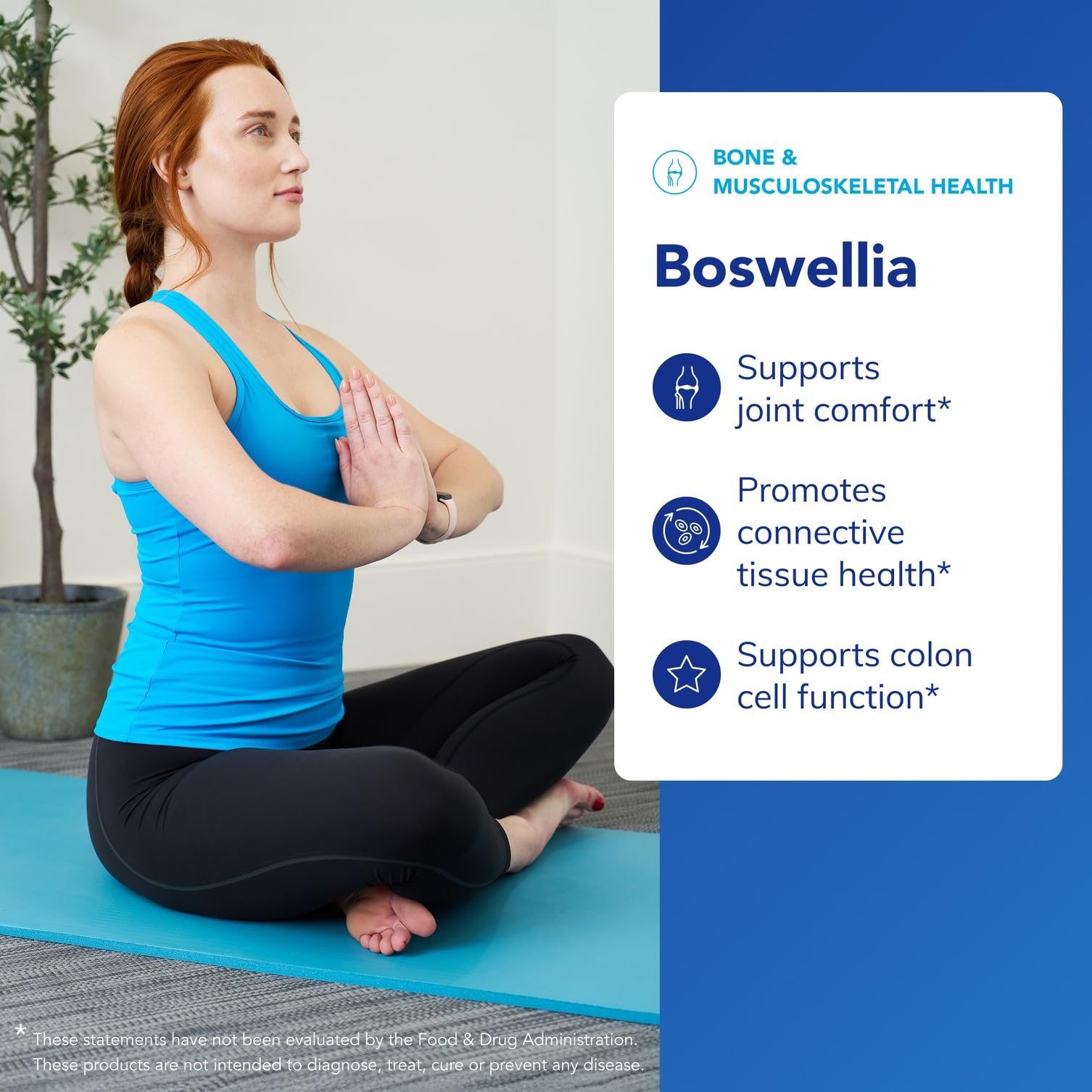 Front view of Pure Encapsulations Boswellia bottle