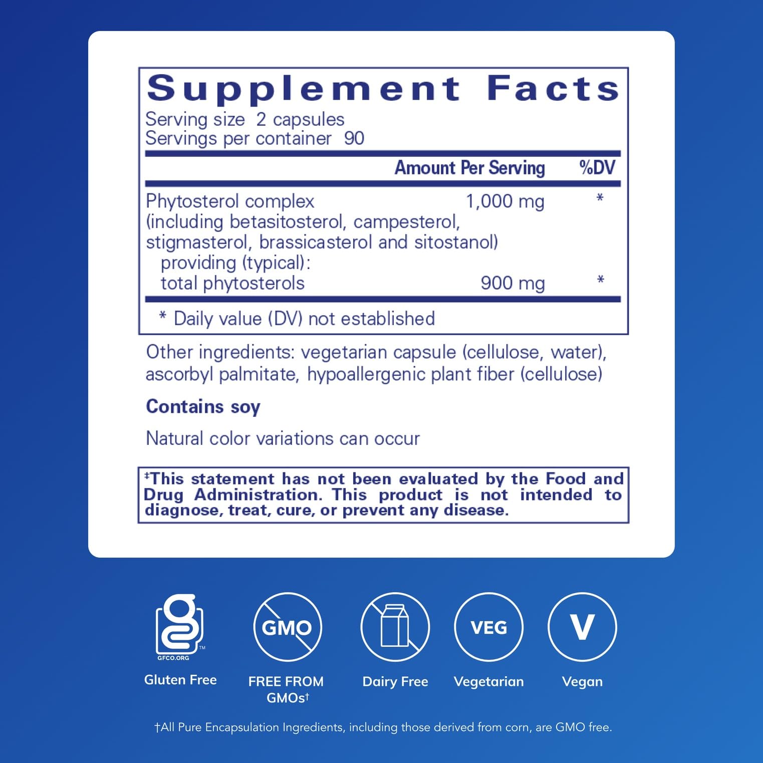 CholestePure bottle label closeup highlighting phytosterol blend for lipid support