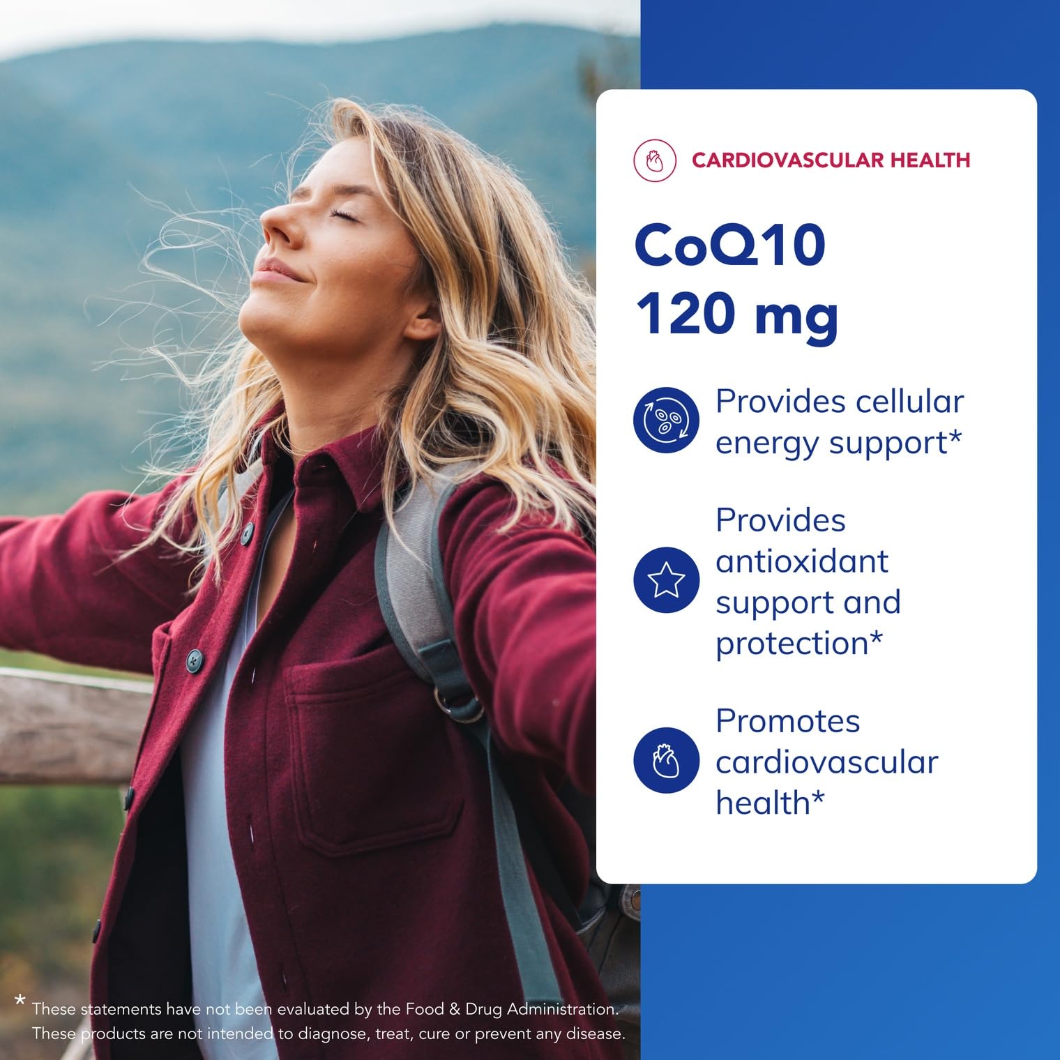 Pure Encapsulations CoQ10 120 mg capsules close-up for easy daily support