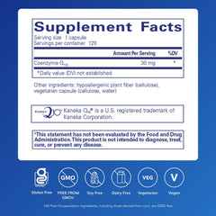 CoQ10 energy and cellular support visual
