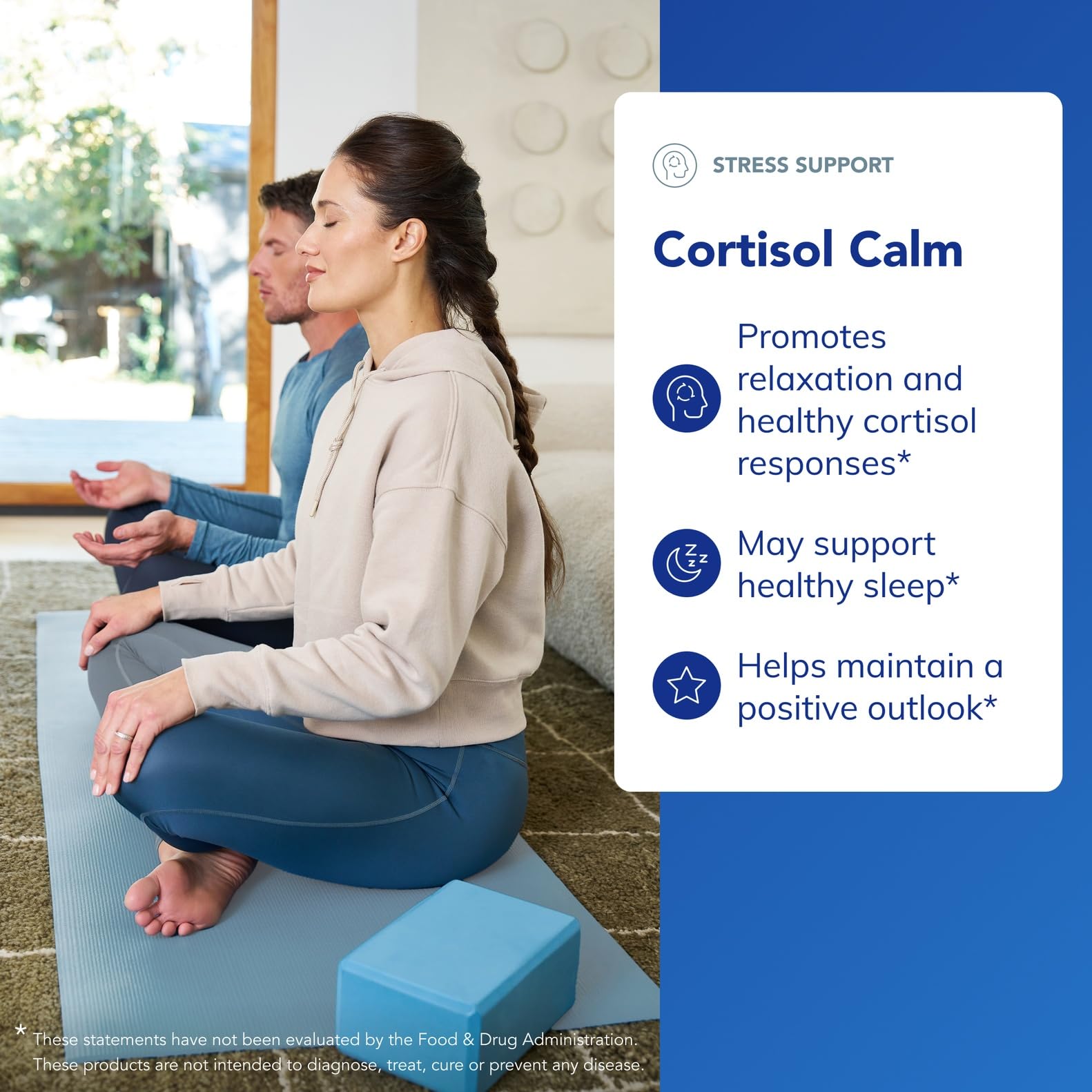 Close-up of Cortisol Calm capsules