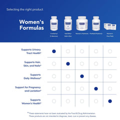 Packaging of Pure Encapsulations Cranberry D-Mannose highlighting vegan, non-GMO formulation