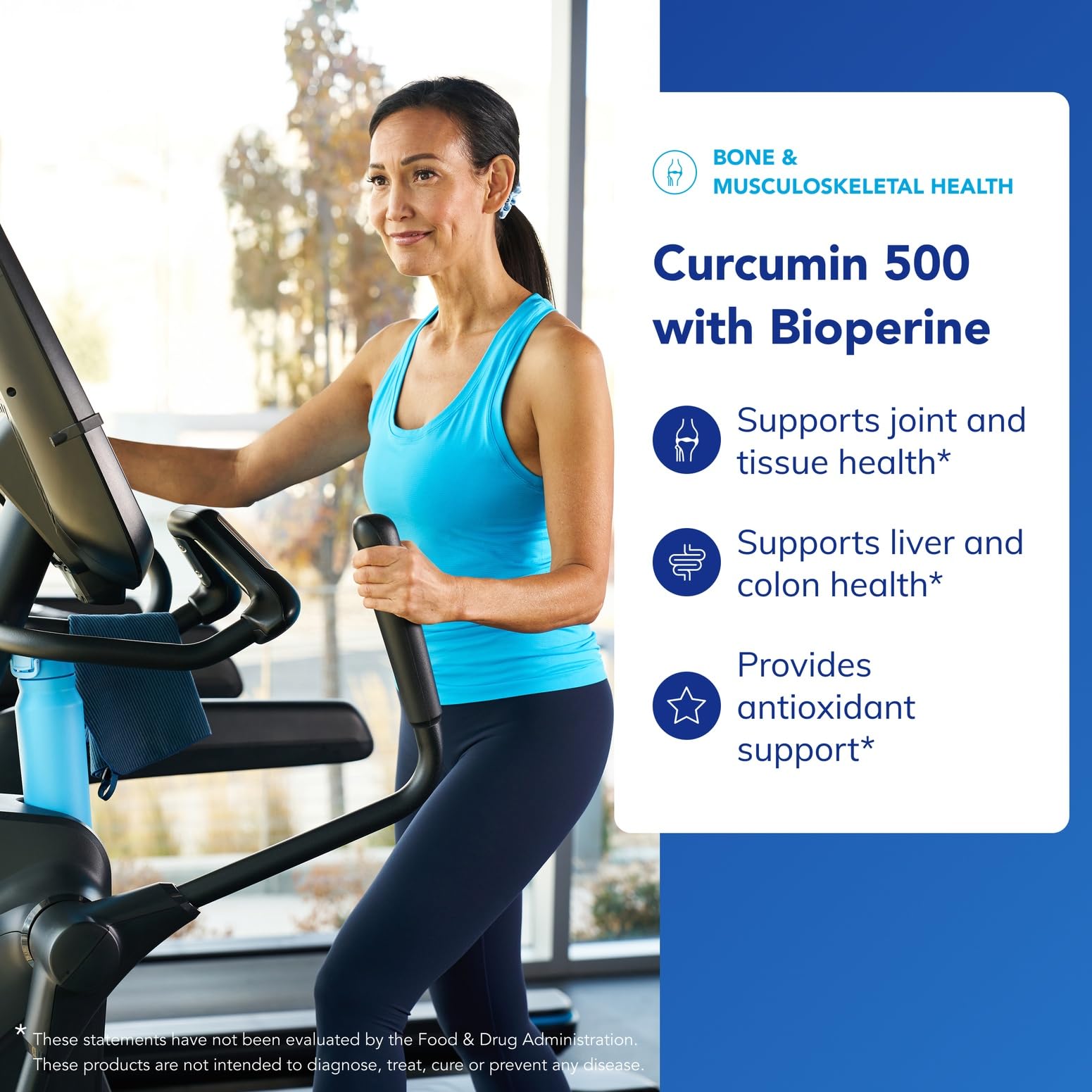 Product label detail for Curcumin 500 with Bioperine