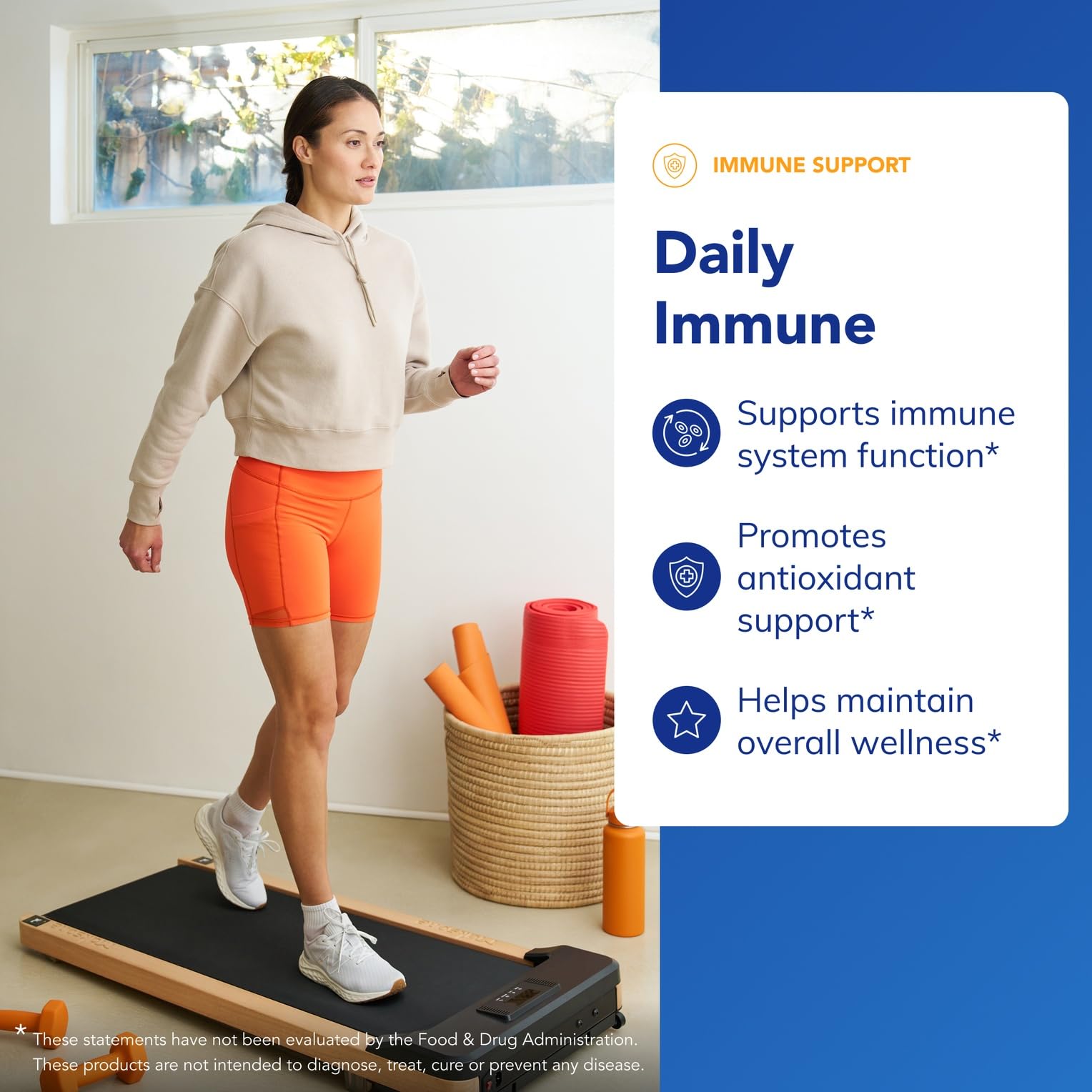 Daily Immune bottle with label visible