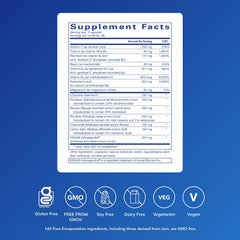 Front view of Pure Encapsulations Daily Stress Formula bottle