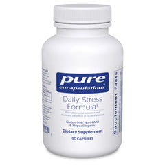 Bottle of Pure Encapsulations Daily Stress Formula 90 capsules