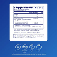 Pure Encapsulations DHA Ultimate softgel capsules